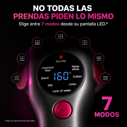 LisséGo™ 2 en 1 — Plancha de Vapor Portátil | Ropa Lisa Sin Sacar la Tabla